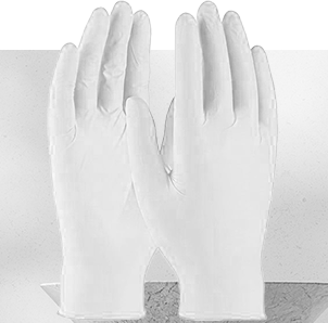 Găng tay màu trắng